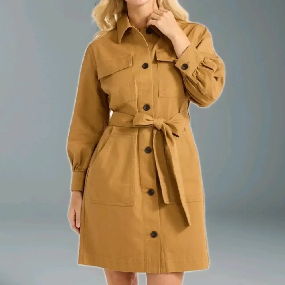 Free Assembly Dresses | Free Assembly Mustard Button Front Denim Dress With Pockets Medium | Color: Yellow | Size: M | Lisarrw73's Closet Free Assembly Dresses | Free Assembly Mustard Button Front Denim Dress With Pockets Medium | Color: Yellow | Size: M | Lisarrw73's Closet